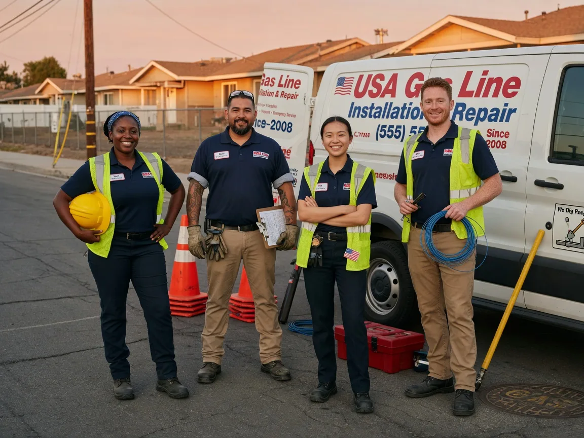 Gas Line Installation company in Clarita, OK